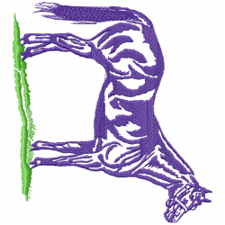 Horses Embroidery Design 4 Horses Embroidery Design 4